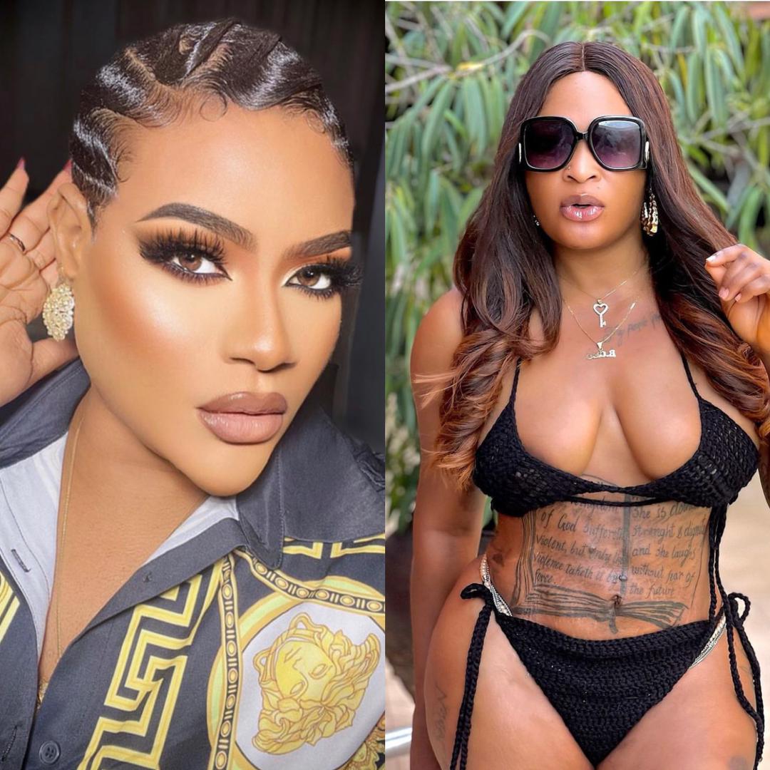 Aunty looks like placard used during protest - Actress Nkechi Blessing Sunday shades Blessing CEO after she shared bikini photos