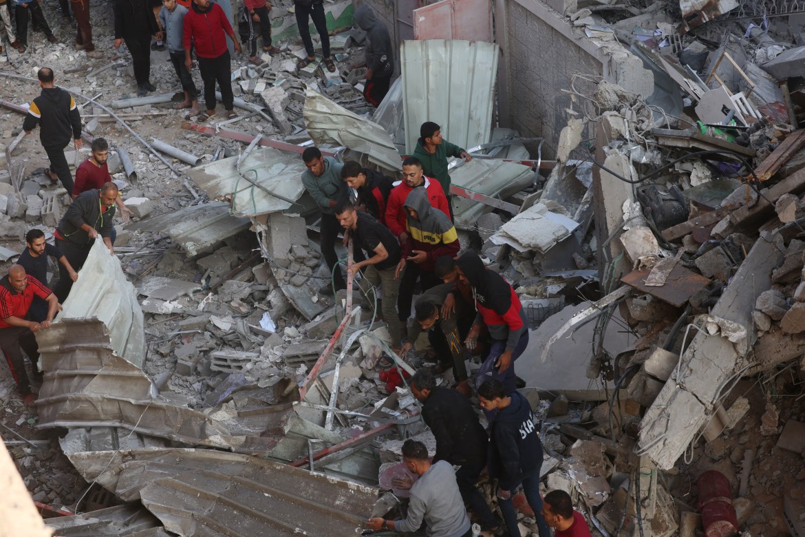 Israeli bombardment in Rafah
