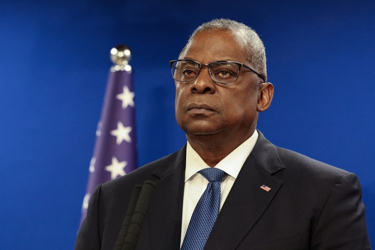 US Secretary of Defense Lloyd Austin