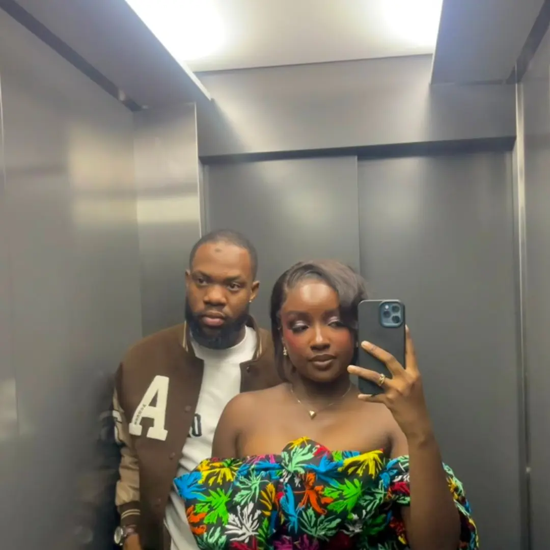 Reality star, Saskay goes public with her man